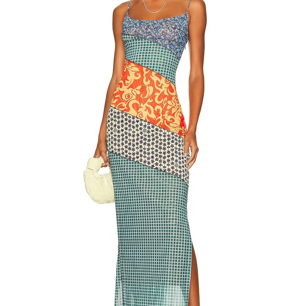 Miaou x Paloma Elsesser Thais  Maxi Dress